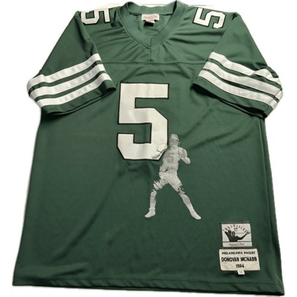 Mitchell Ness Donovan McNabb Philadelphia Eagles Men #5 XXL Short Sleeve Size 54